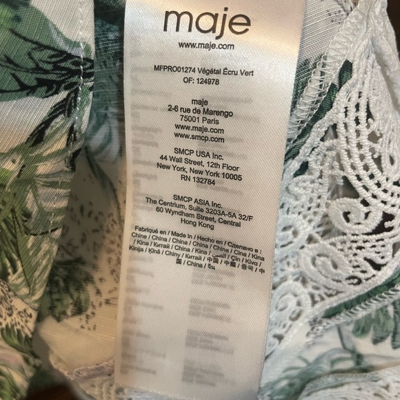 Maje size 36 dress, new without tags. Non smoking, pet free home. - Picture 4 of 4